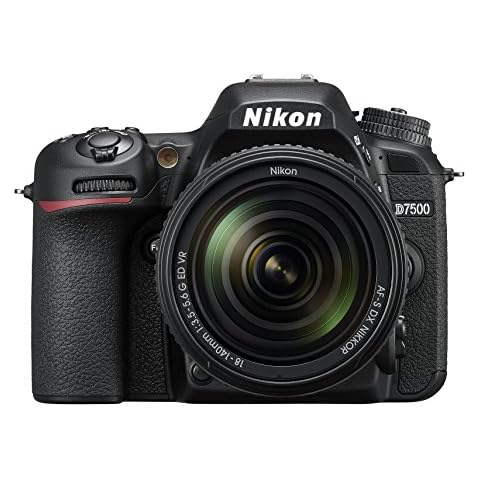 Nikkon D7500 - Cámara réflex digital de 20.9 Mp con objetivo AF-S DX 18-140 mm Cover