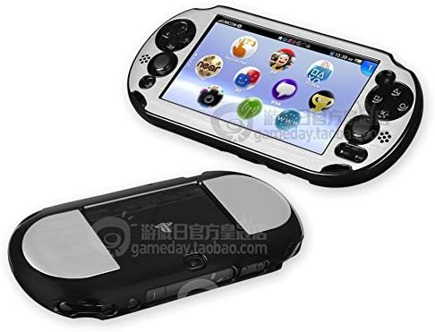 ® Metal Aluminum Metallic Protection Hard Case Cover for PlayStation Ps Vita 2000 Slim (Silver) image 3