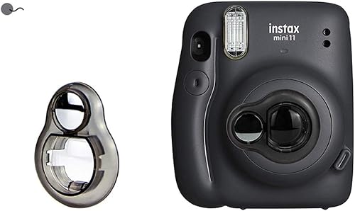 Miniatura 8 de Lente selfie de primer plano, multicolor gelatina, transparente, espejo para selfie, compatible con Fujifilm Instax Mini 11 Instant Camera-TR