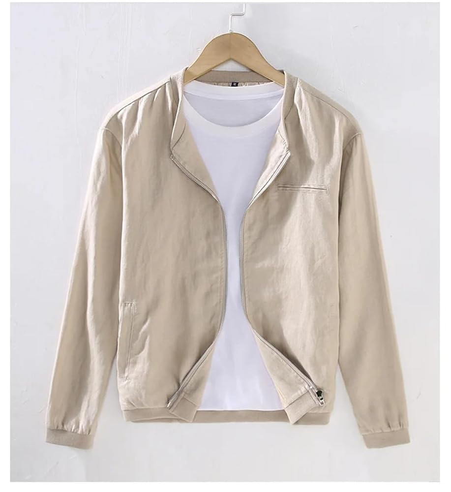 Amazon.com: Vsadsau Men Japanese Sport Casual Jacket Linen