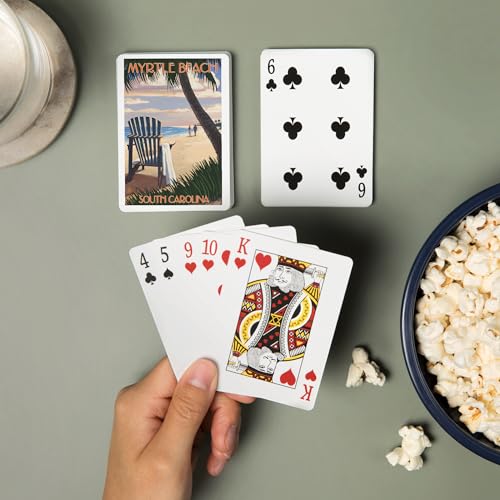 Lantern Press Naipes Poker Myrtle Beach, 52 cartas miniatura 2