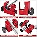 4-1 Tubing Cutter Set, Heavy Duty Pipe Cutter 1/4’’-2’’ OD, Mini Pipe Cutter 1/8’’-7/8’’OD, Mini Copper Pipe Cutter with Deburring Tool, PVC/Aluminium/Plastc Pipes, Suitable for repair & DIY workers