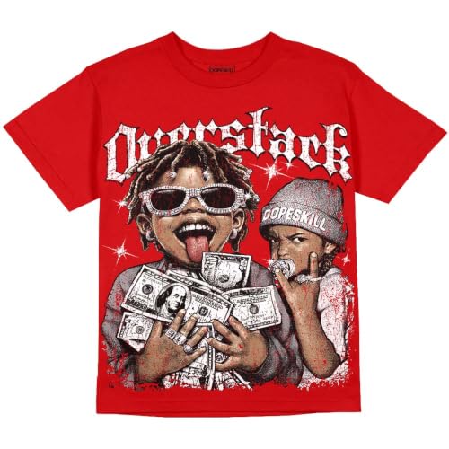 Image of DopeSkill Graphic Tee Streetwear Hypebeast Hip Hop Unisex Premium T-Shirt Sneaker Colour Matching Shirts Gift for Sneakerhead