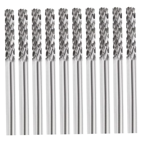 Brocas de carburo para grabado de madera y pulido de metal en acero