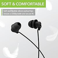 Vista 3 de Avantree Repose - Bluetooth in-Ear Sleep Earbuds with Tiny Ear Tips for Side Sleepers & Small Ears, Wireless Neckband Headphones for Sleeping, Low