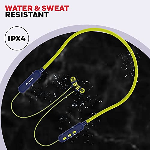 Image of (Refurbished) Honeywell Moxie V20 Wireless Neckband with Upto 20 Hours Playtime, Bluetooth 5.0, Tangle-Free Headset, Voice Assistant & in-Built Mic