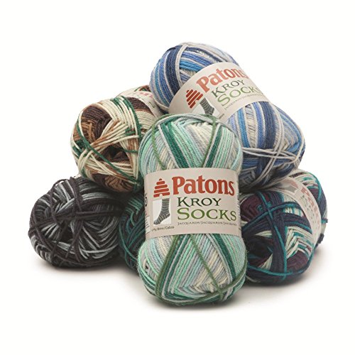 Image of Patons Kroy Socks Yarn - (1) Gauge - 1.75 oz - Woodsie Woodsie - For Crochet, Knitting & Crafting