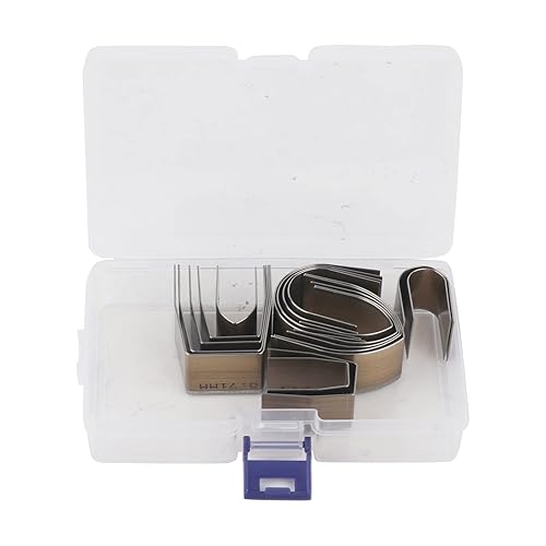 Miniatura 1 de Juego de 18 perforadores de cuero de aleación de acero universal para manualidades de cuero, herramientas de perforación de cuero, perforaciones