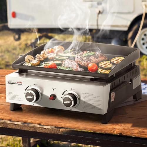 Royal Gourmet PD1204 2-Burner Tabletop Gas Griddle thumb #1