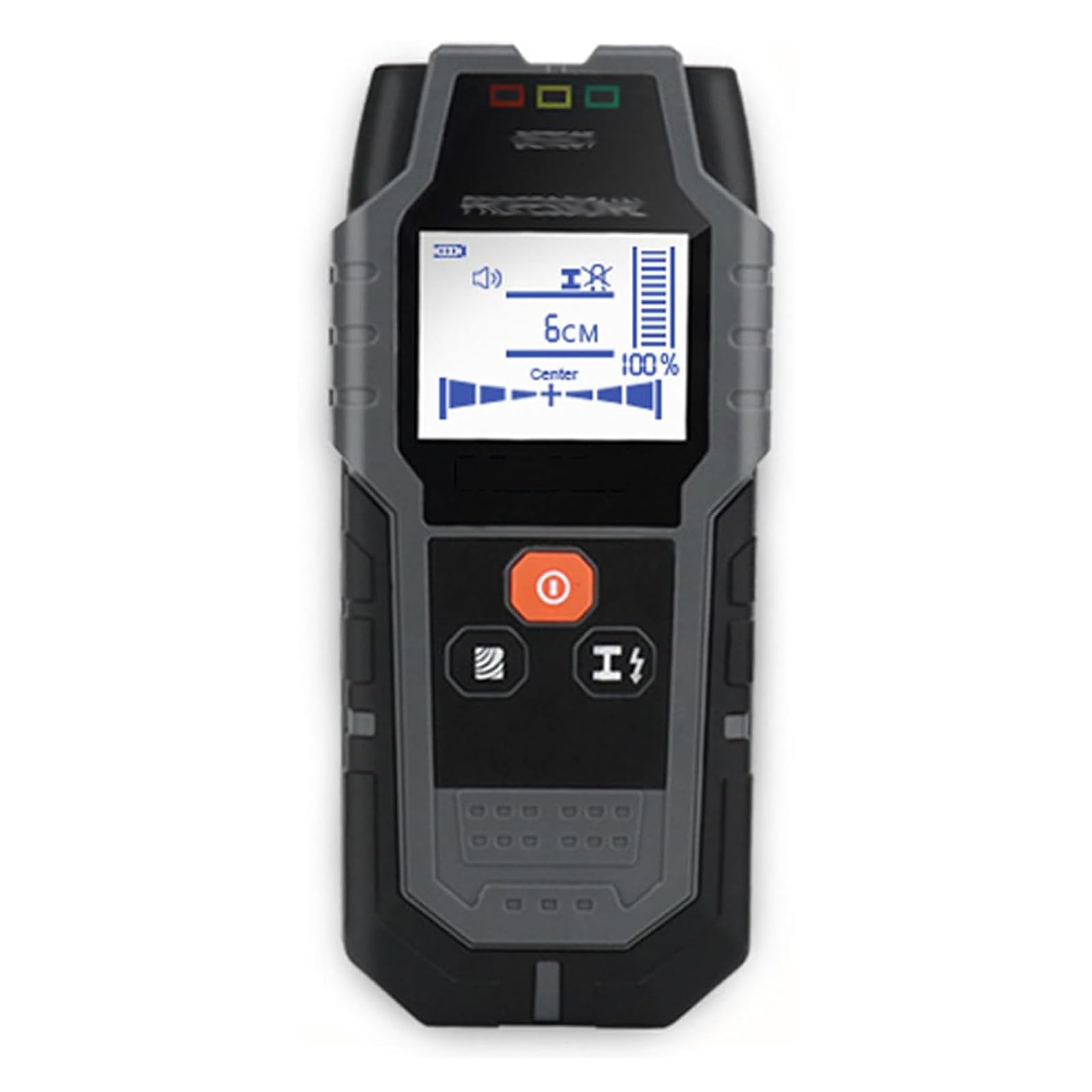 Detector De Vigas Electrónico, Detector De Vigas De Pared con Alertas Audibles/Pantalla LCD, Claro para Leer, para Detectar Madera Viva/Cables De CA/Metal