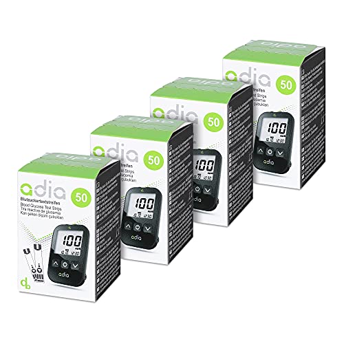 Tiras reactivas de glucosa en sangre adia, 200: Tu aliado para controlar tu diabetes 7 Tiras reactivas para medidores de glucosa