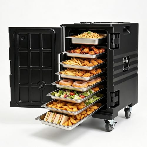 GDQLTY4U 82 Qt Food Hot Box for 5 Pans