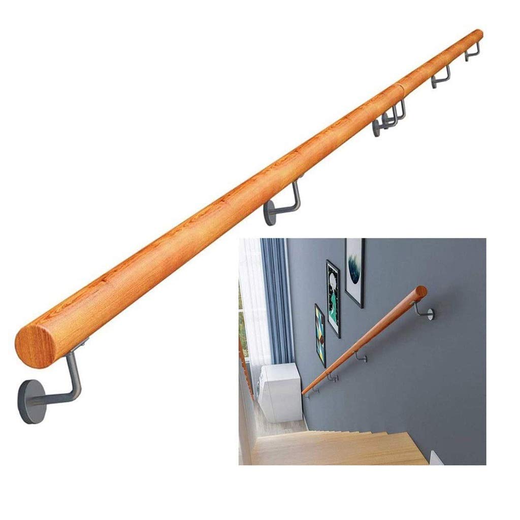 Rampe d'escalier en bois LUNEZY au design élégant et sécurisé
