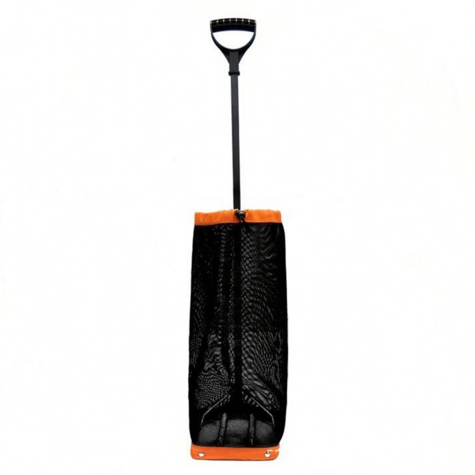 Raccoglitore di Palline con Cesto a Rete Portatile Raccoglitore di Palline Ergonomico Cesto con Manico Lungo per Campo da Tennis