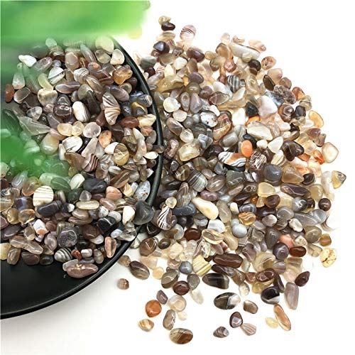 50g 5-7mm Cristallo Naturale Agata Ghiaia Roccia Adatta for Organizzare Vasi Riempitivi Acquari Giardini e Fontane Raccolta domiciliare