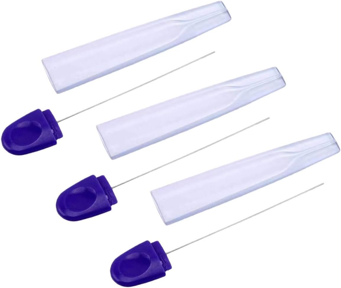 3sets Stainless Pin Cake Test Tool Baking Decorating Supplies Cake Probe for Baking Doneness