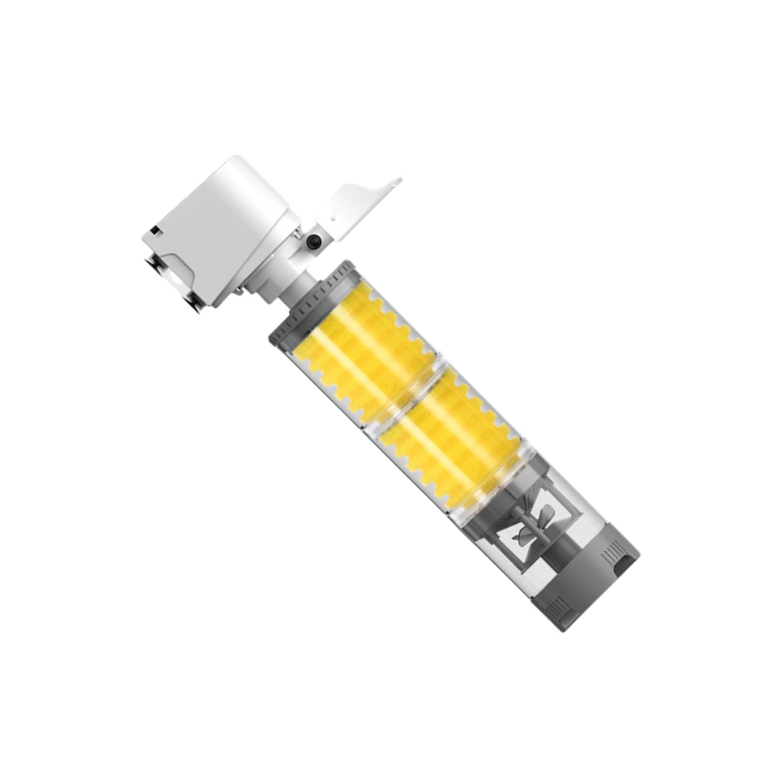 Generisch Multifunktionaler Pumpenfilter für zirkulierendes Wasser, leiser interner Filter für Aquarien, Wasserzirkulations Aquarium Sauerstoffpumpen