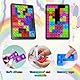 Sensory Toys for Autism, Tetris Silicone Puzzle Board Game, Fidget Toy for Girls Boys, Bubble Popper Stress Relief Toy Games for 4 5 6 7 8 Years Old Kids