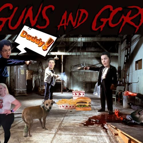 Guns and Gory Podcast Por Sir Nick Parish Mark Hodge arte de portada