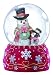 Precious Moments Company Snowman with Penguin Waterball