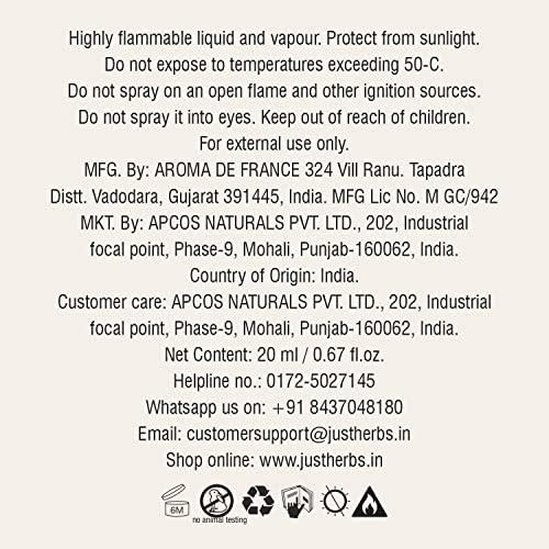 Just Herbs Perfume for Men,Women - Image 9