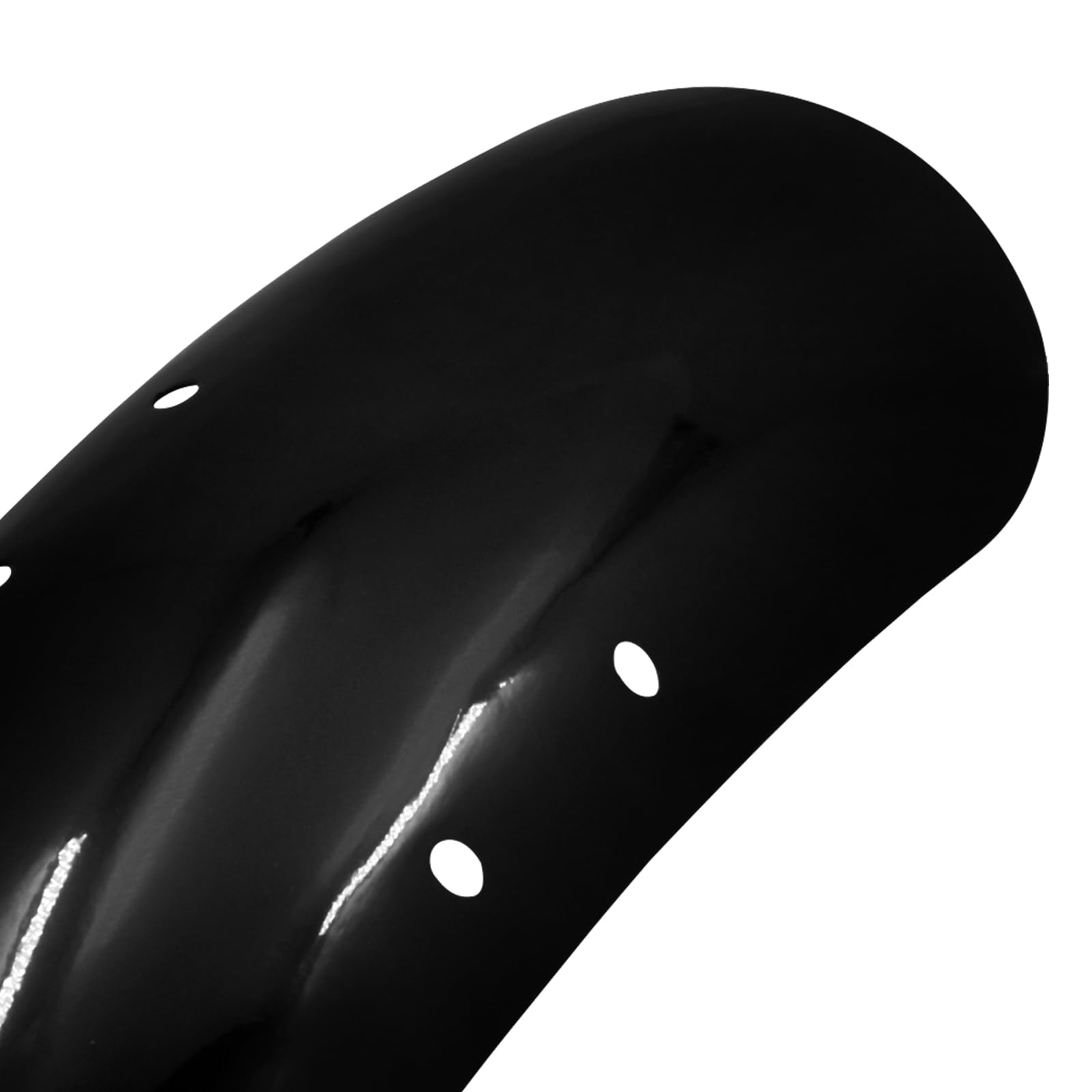 Garde-boue avant court en métal pour moto Wrap Front Fender pour Harley Forty Eight 48 XL1200X 2010-2022 Noir brillant