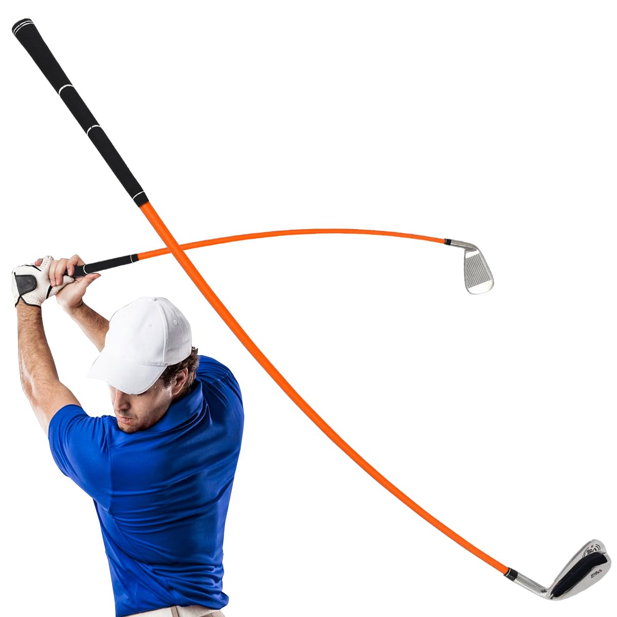 Amazon.co.jp: しなる 練習用 アイアン ゴルフ GOLF 器具 ゴルフ用品