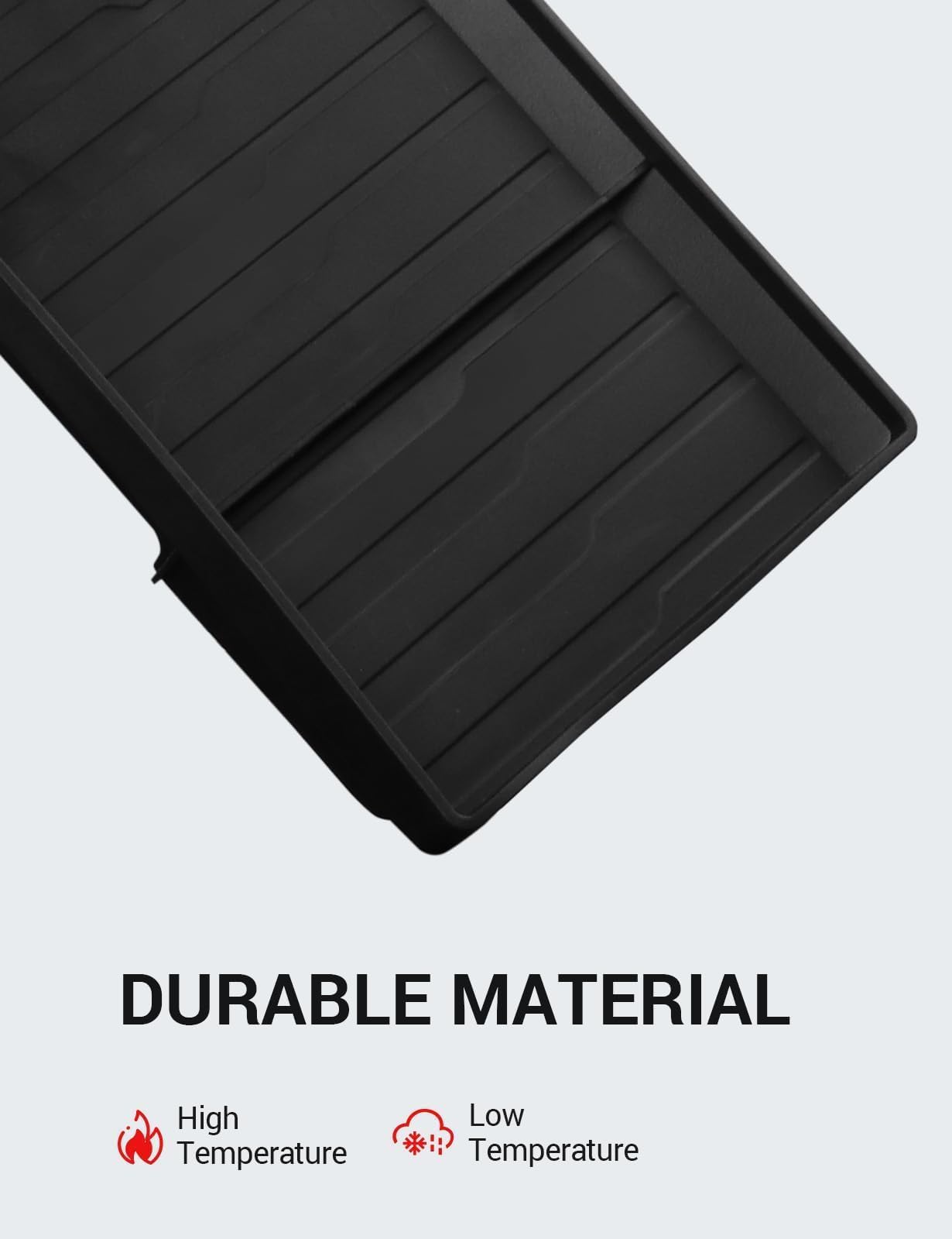 BASENOR Tesla Model Y Model 3 Centro Console Organizzatore Dietro Schermo Storage Box Cruscotto Vassoio Nascosto Porta Occhiali da Sole per 2019-2023 Model 3 Model Y 2021-2024 Accessori Interni.