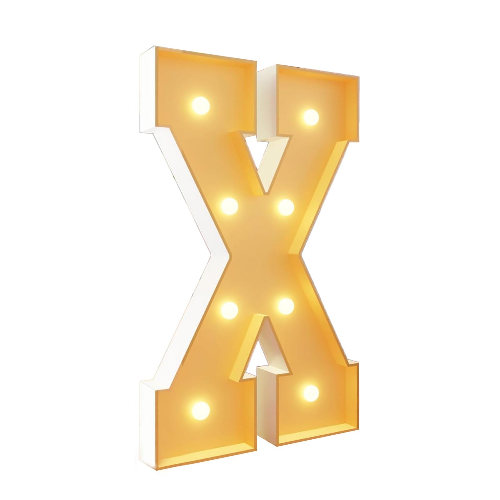 4FT Marquee Letters LED Light Up Letter(Letter X)