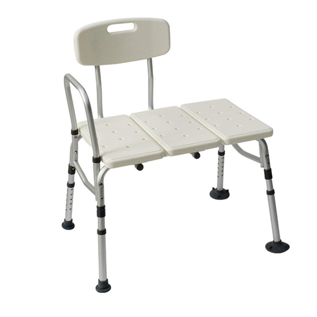 Banc de douche en aluminium pour sécuriser la toilette des personnes âgées