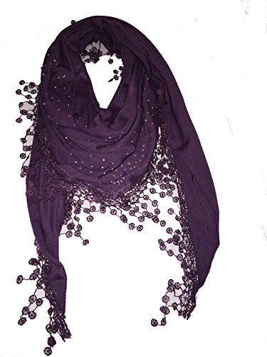 Preisvergleich Produktbild Pamper Yourself Now Damen Schal Violett violett One size