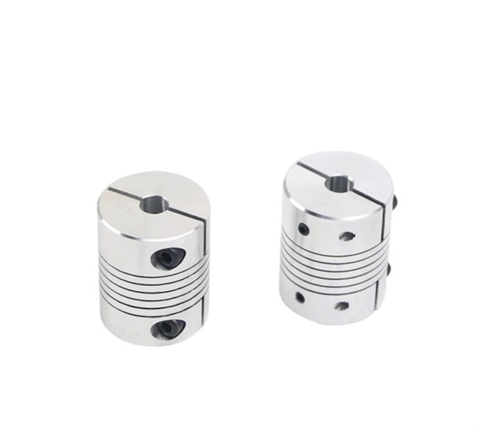 Rigid coupling,Stainless steel rigid coupling 1pcs D25L30 Aluminum Alloy Elastic Coupling Winding Screw Motor Encoder Inner Hole 5mm 6mm 8mm 9mm 10mm 12mm(5x6.35)