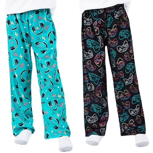 Bioworld Games & Music Boy's 2-Pack Sleep Pajama Pants-14
