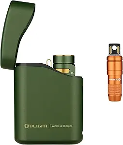 OLIGHT Baton4 Premium Edition EDC Flashlight Bundle with IMINI2 Rechargeable Keychain Light