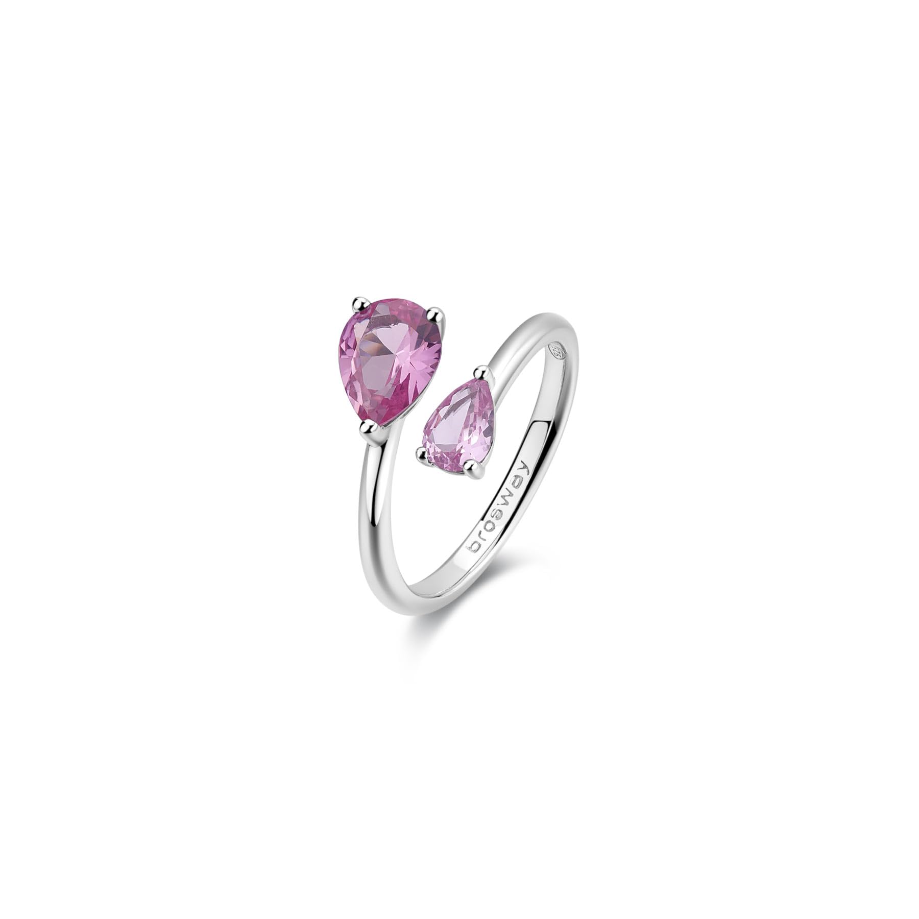 Brosway Anello Donna in Argento e Vibrant Pink | Collezione Fancy - FVP114
