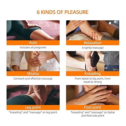 Masseur de jambes pour circulation et mollets avec compression - 7
