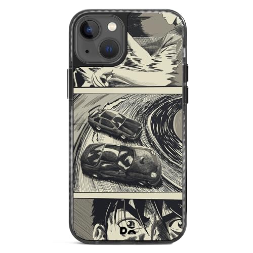 Image of DailyObjects Polycarbonate Full Throttle Stride 2.0 Magnetic Case Cover for iPhone 15 | Compatible with Wireless Charging Slim Back Cover with Inner Magnetic Ring Shockproof, Multicolor
