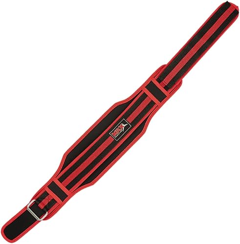 Miniatura 8 de MRX - Cinturón de levantamiento de pesas con soporte de espalda doble, entrenamiento de gimnasio, cinturones de 5 pulgadas de ancho, 11 colores