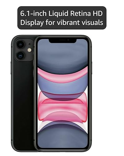 Amazon.com: Apple iPhone 11, US Version, 128GB, Black - Unlocked