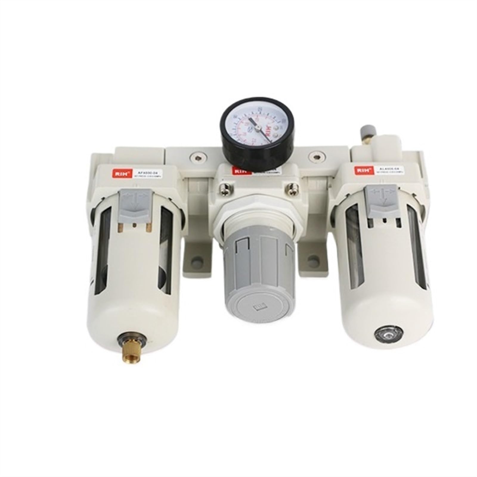 AC2/3/45000-06 Riduttore di pressione pneumatico con triplo filtro sorgente aria separatore olio-acqua(AC3000-02Dautomatic drainage)