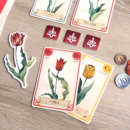 Tulip Bubble チューリップバブル 日本語版 | Moaideas Game Design ボードゲーム