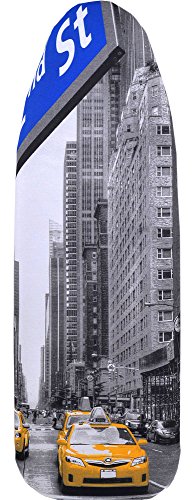 Cubierta de Tabla de Planchar 100% Algodón (New Yor, 132 x 48 cm)