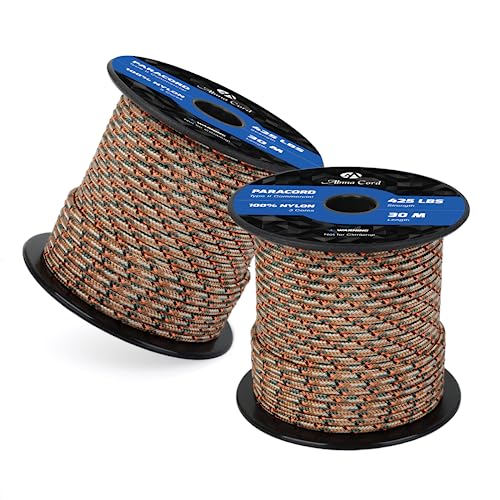 Abma Cord Paracord 425 lbs 3mm 100% Nylon 30M - Treestand, Military-treestand, 30 Meters