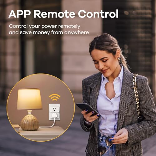 Image of Linkind Matter Smart Plug, Work with Apple Home, Alexa, Siri, Google Home