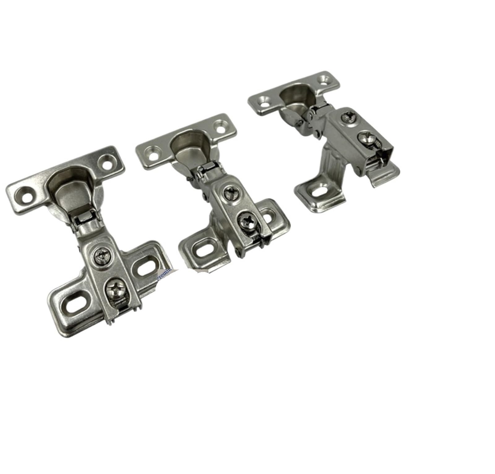 Kdhcvkz Half Overlay 10Pcs 26Mm Cabinet Furniture Hinge Door Hinge(Half Overlay)