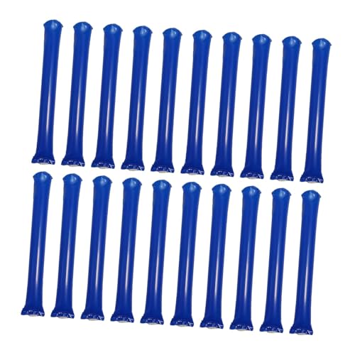 20Pcs Inflatable Cheering Sticks Spirit Clapper Noise Makers 23.62 Inch for Sports Party Events