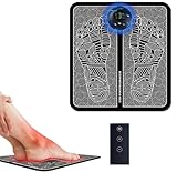 EMS Fußmassagegerät – Elektrischer Massagegerät für Füße mit EMS-Technologie – Fußmassage für Durchblutung & Entspannung – Tragbarer Fussmassager für Zuhause & Unterwegs-Fußmassagematte, Feet Massager