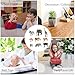 VOSSOT 9 Stück Tiere Figuren - Safari Tierfiguren Set, Mini Waldtier und Bauernhof Tiere, Vinyl Kunststoff Tierfiguren für Kinder