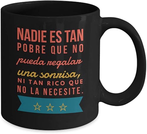 Miniatura 2 de Taza Cafe Sonrisa Vaso, taza de café divertidas, tazas personalizadas, taza de café inspiradoras, taza con mensajes positivos., 11onza
