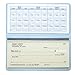 Baby Blue Vinyl Checkbook Cover, Top Tear Personal Vinyl Checkbook Cover